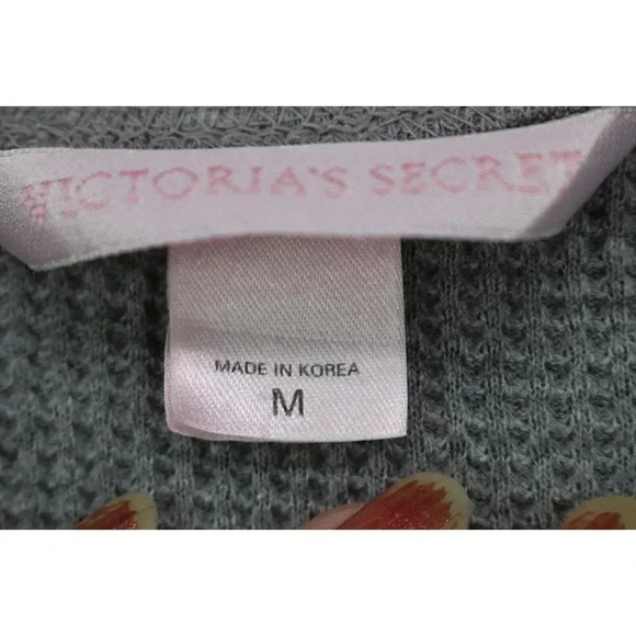 Victoria's Secret Waffle Knit Lounge/Pajama Top-Size Medium-Very Comfy - Picture 5 of 6